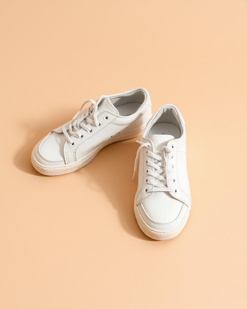 Tênis Couro Off-White — Tênis — tamanho 37 · Curadoria Reviva Shop